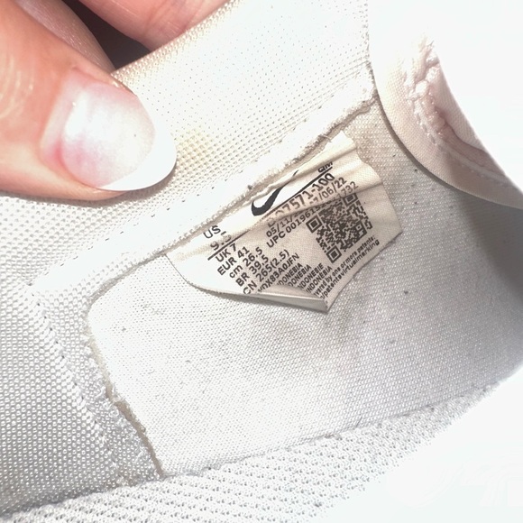 Nike Blazer Platform Women's White Copper Sneakers 9.5 - Picture 7 of 7